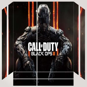برچسب پلی استیشن ۴ طرح call of duty مدل ps4 fat کد ps 1007